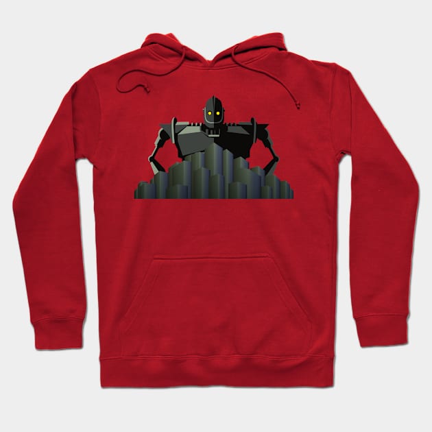 The iron giant - vector Hoodie by AtelierNab